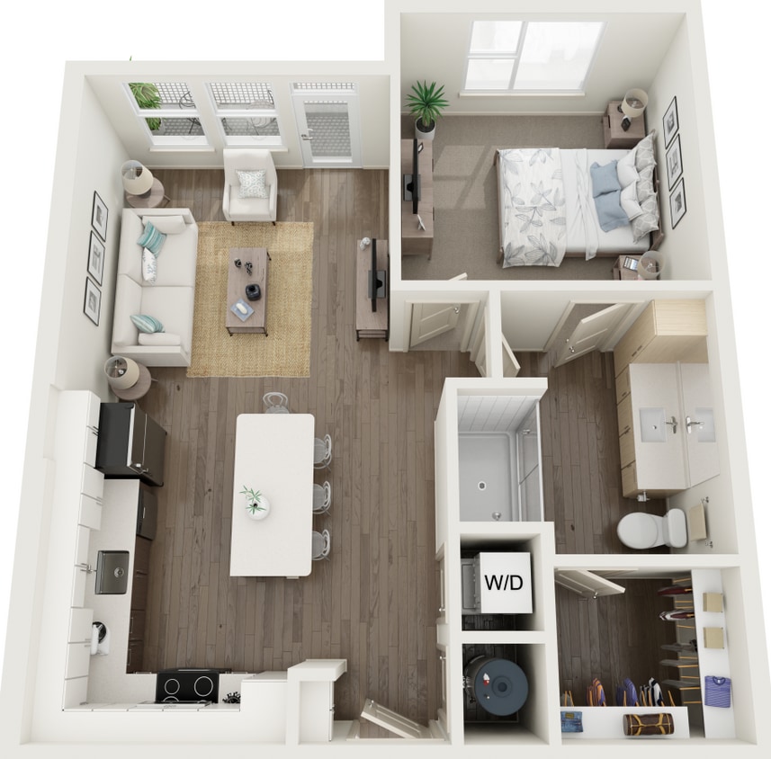 A1 floor plan Futura at Nona Cove - A1