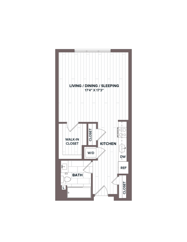 Floor Plan - Studio - S3 Bldg C
