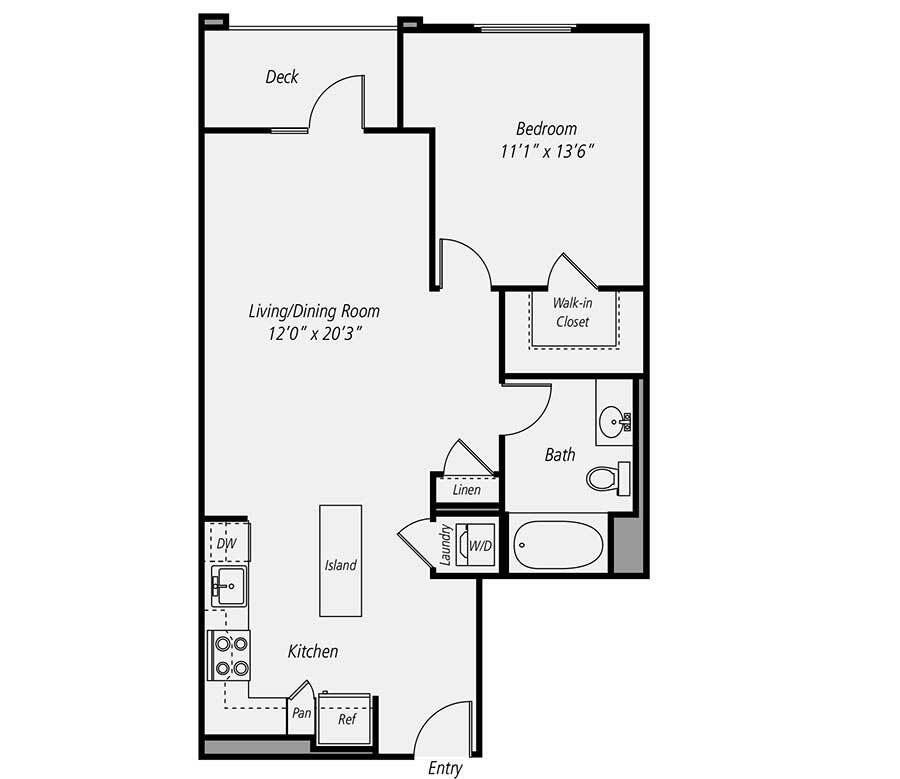 Floor Plan - A01-613