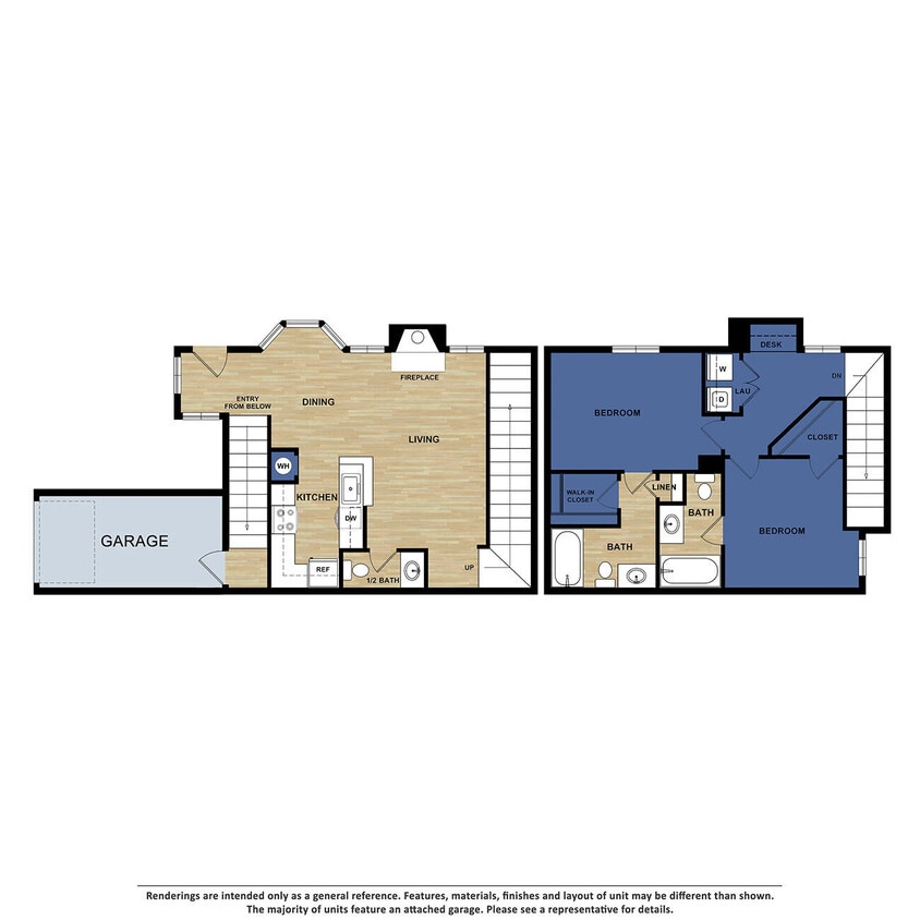 Floor Plan - B9 - Renovated
