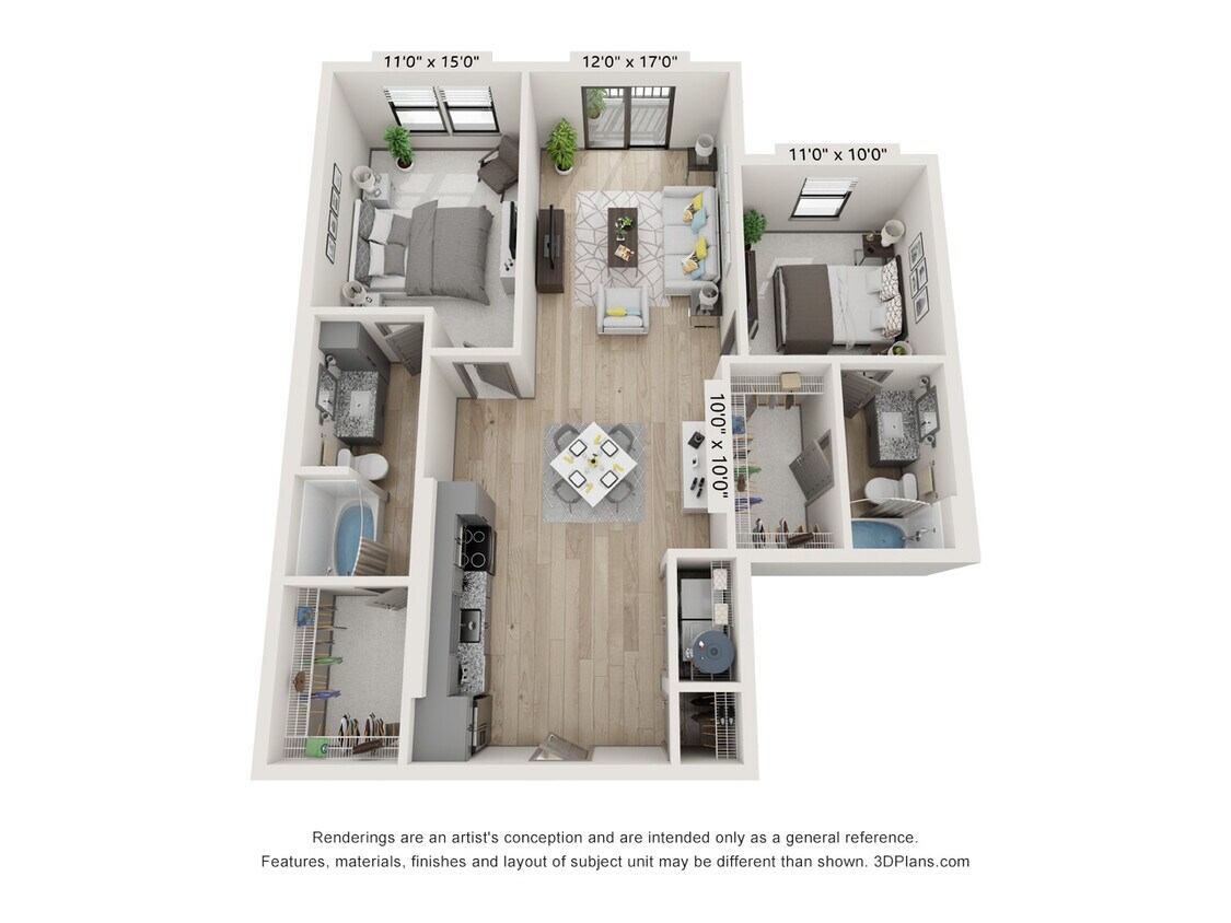 Floor Plan - The Grant - B8