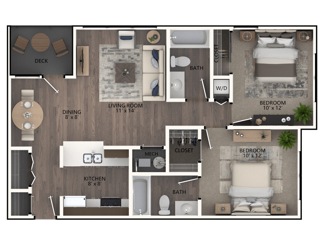 Floor Plan - Hickory