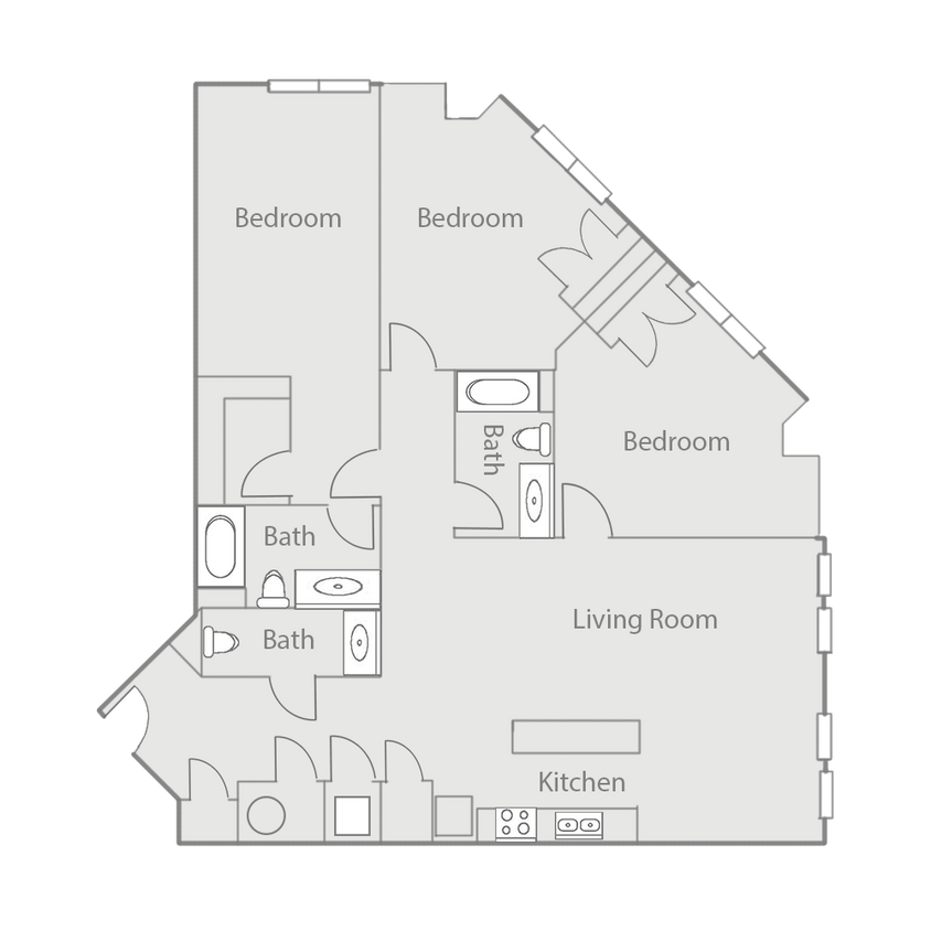 Floor Plan - C1 - C1A