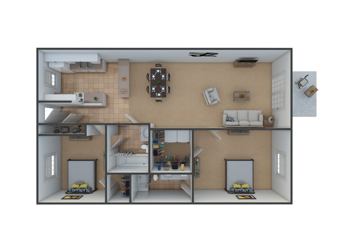 Floor Plan - The Villa