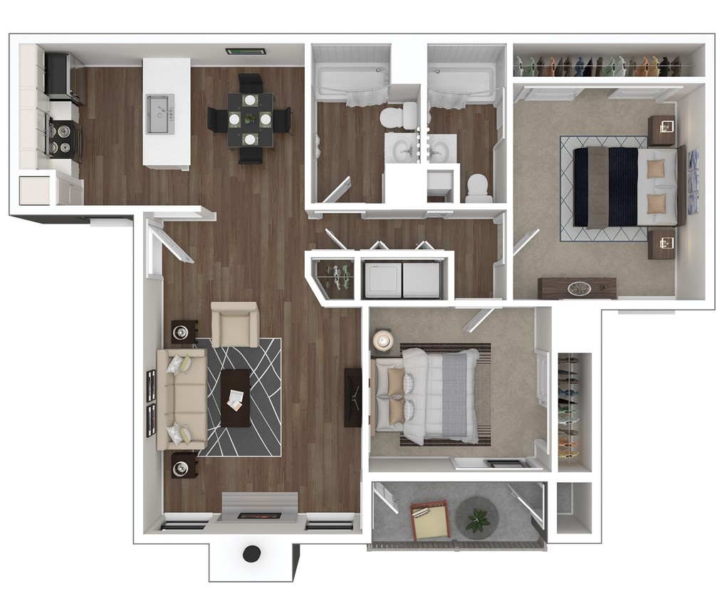 Floor Plan - 2B