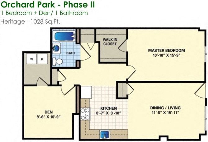 Floor Plan - Heritage (1/1)