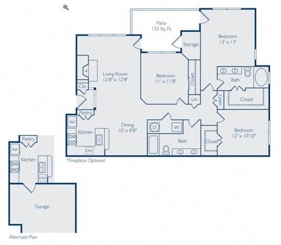 Floor Plan - C1 Upgraded