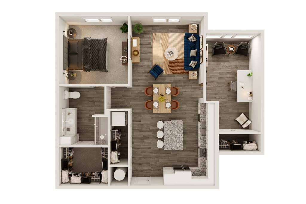Floor Plan - A9 - SECOND AVE