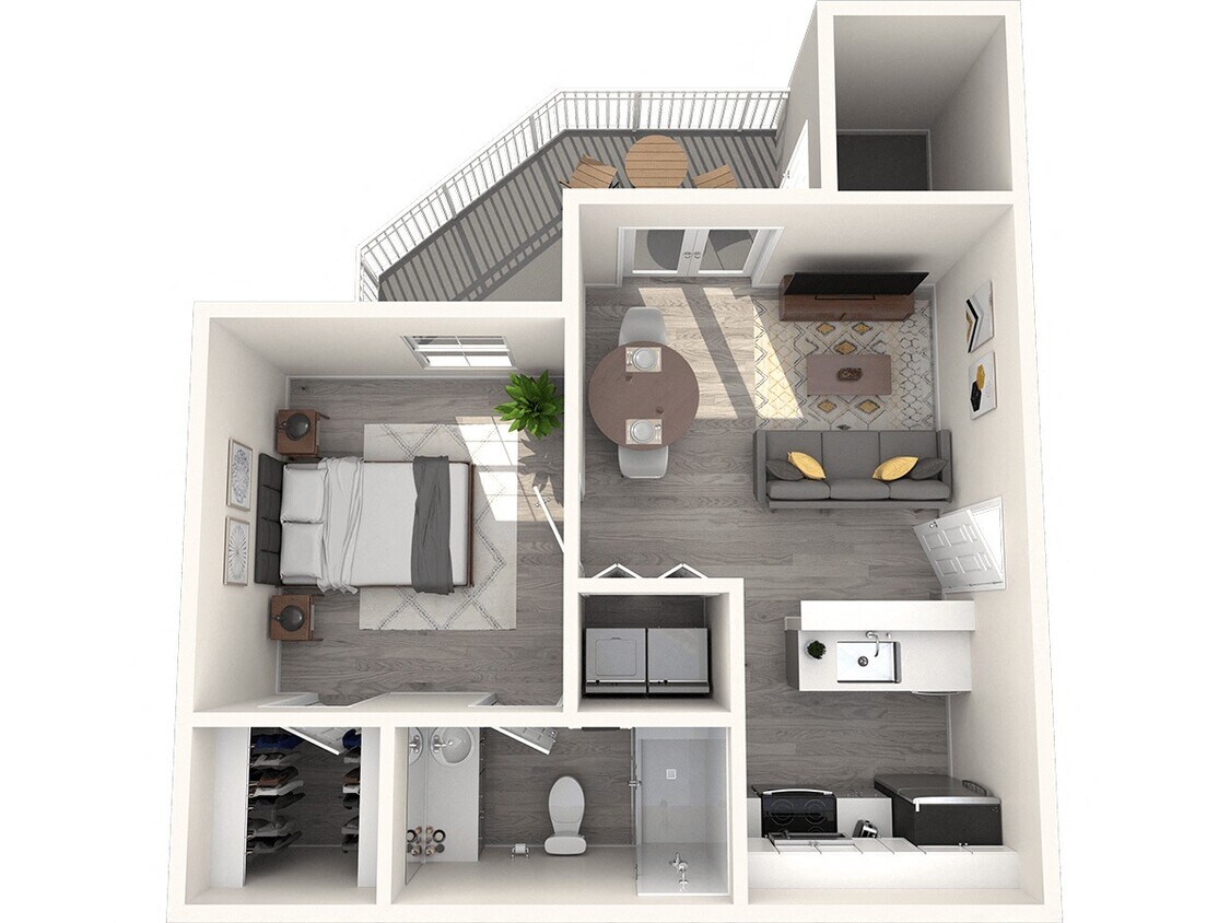 Floor Plan - A1 Deluxe