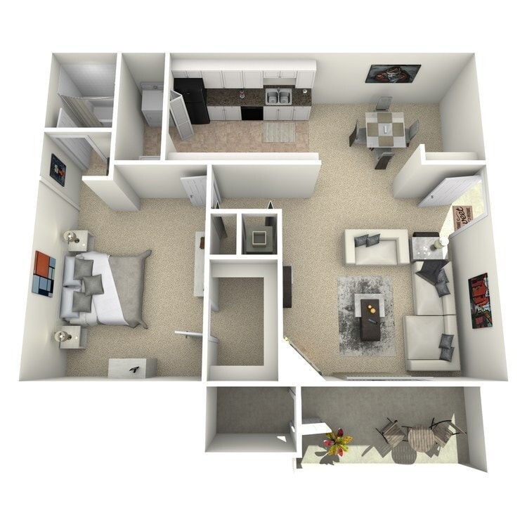Floor Plan - The Alley