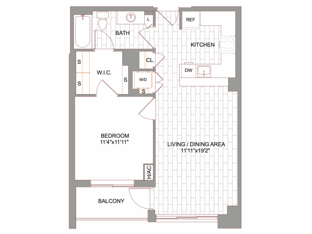1x1 Furnished - 1x1 Furnished (30-day stay available)