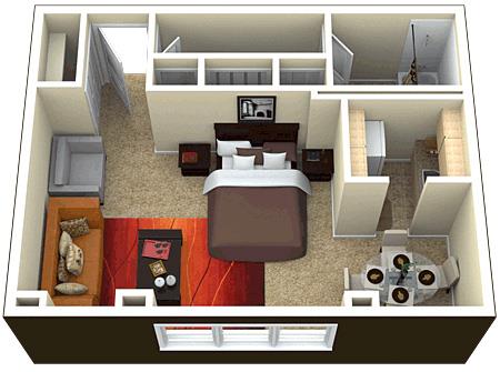Floor Plan - Studio