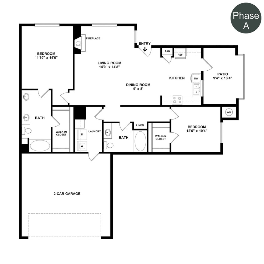 Floor Plan - The Flats Plan 7 Down