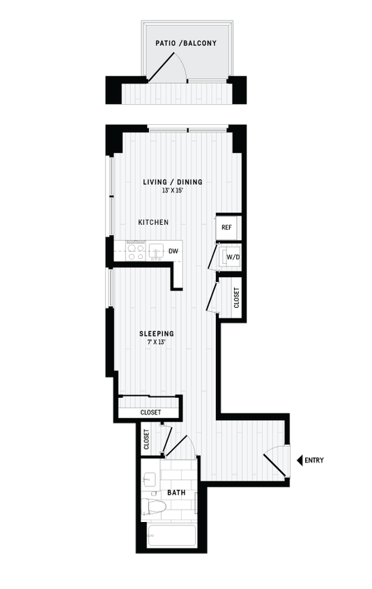 Floor Plan - A4 - Studio Suite