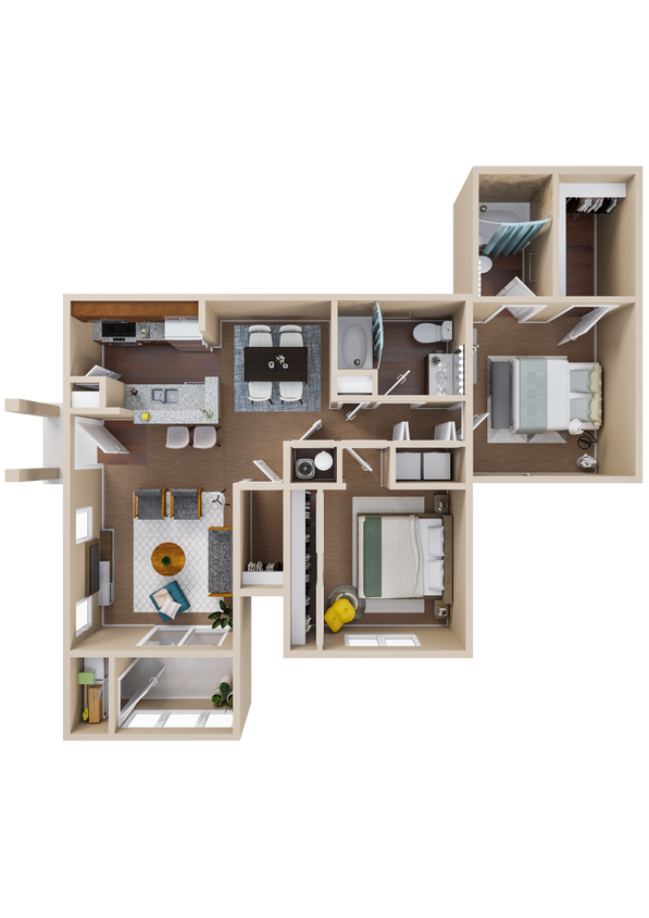 Floor Plan - Marina-D