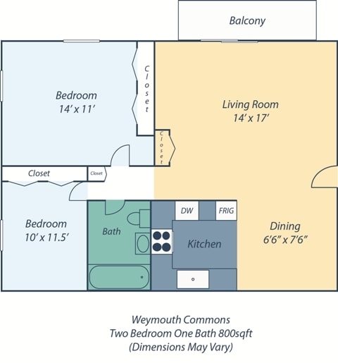 Two Bedroom - Two Bedroom