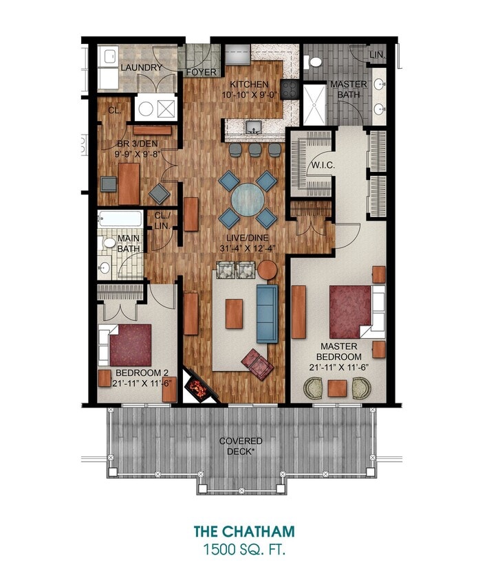 Floor Plan - Chatham