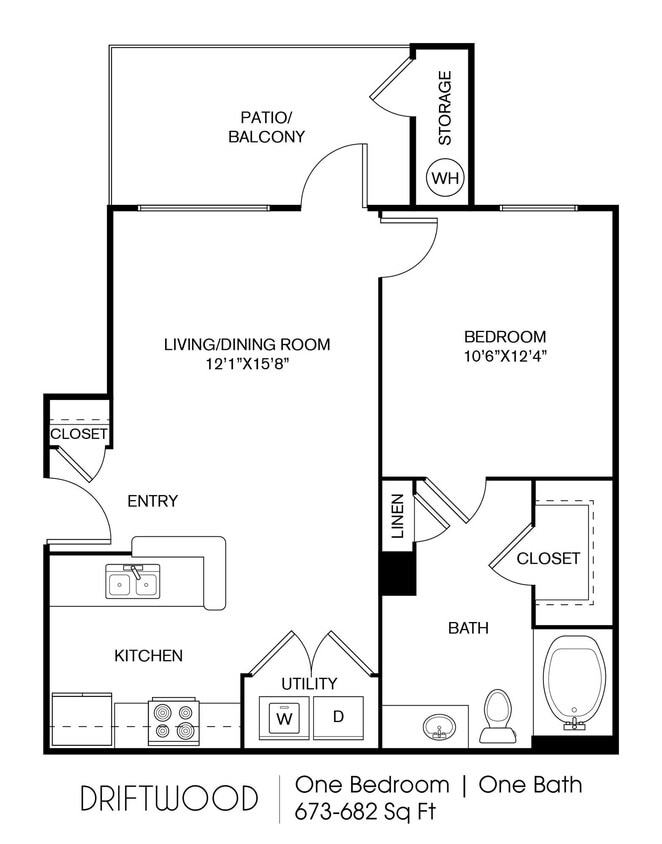 Floor Plan - A2-A Driftwood