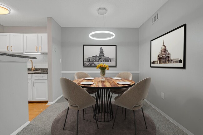 Renovated 1 Bedroom - Dining - Samara East Apartments