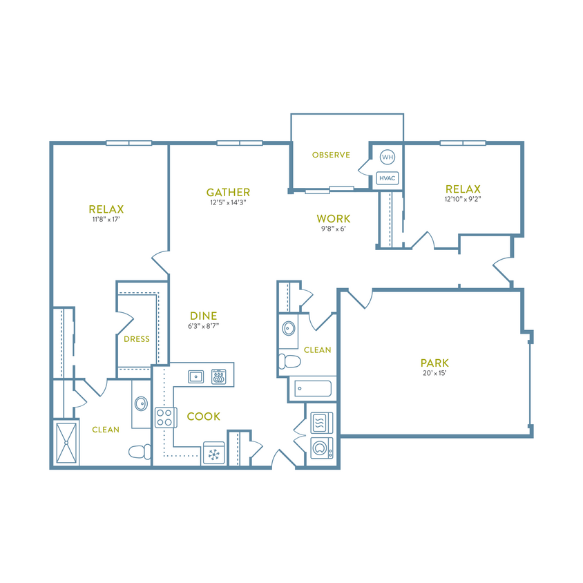 Floor Plan - THE FULLER