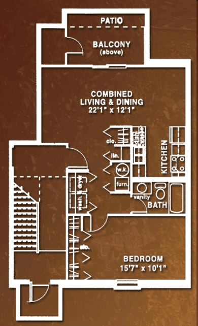 1BR/1BA - 1 BR/ 1 BA