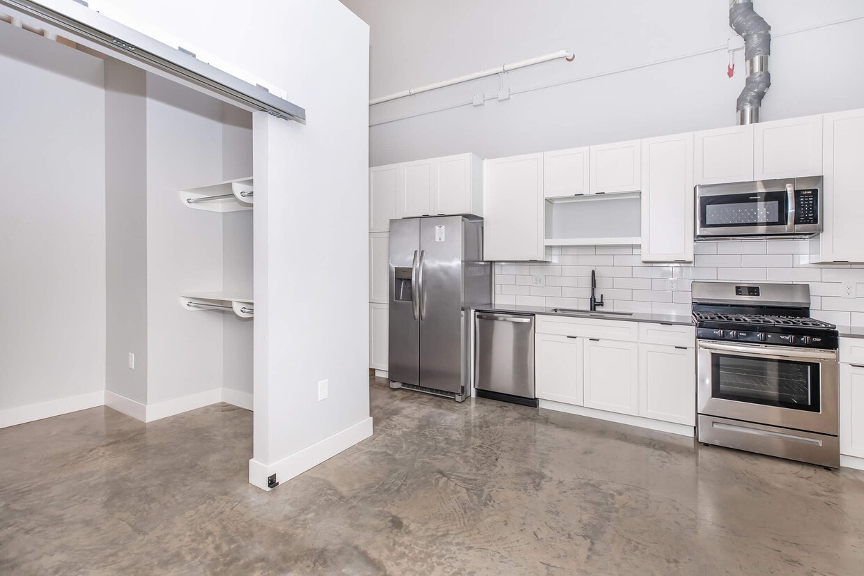 Floor Plan - Industrial Flat - Alcove
