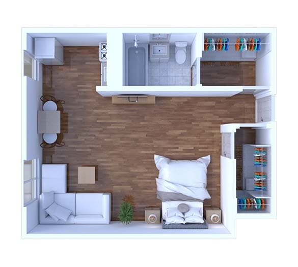 Floor Plan - Studio Floor Plan S10