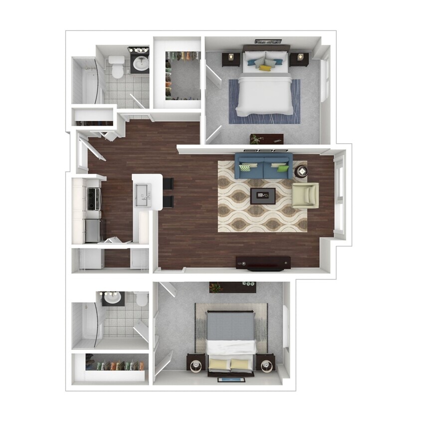 Floor Plan - 2B-R