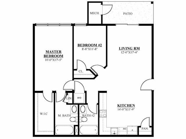 Beech 960 sq. ft. - Beech