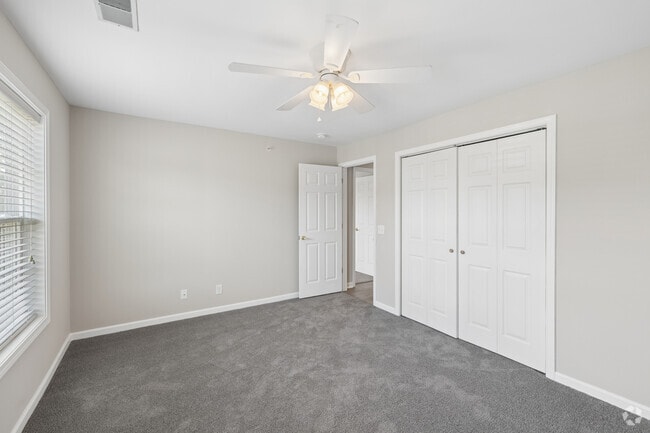 The Buckingham 3BR, 2BA - 1,571SF - Second Bedroom - The Ridge Apartments