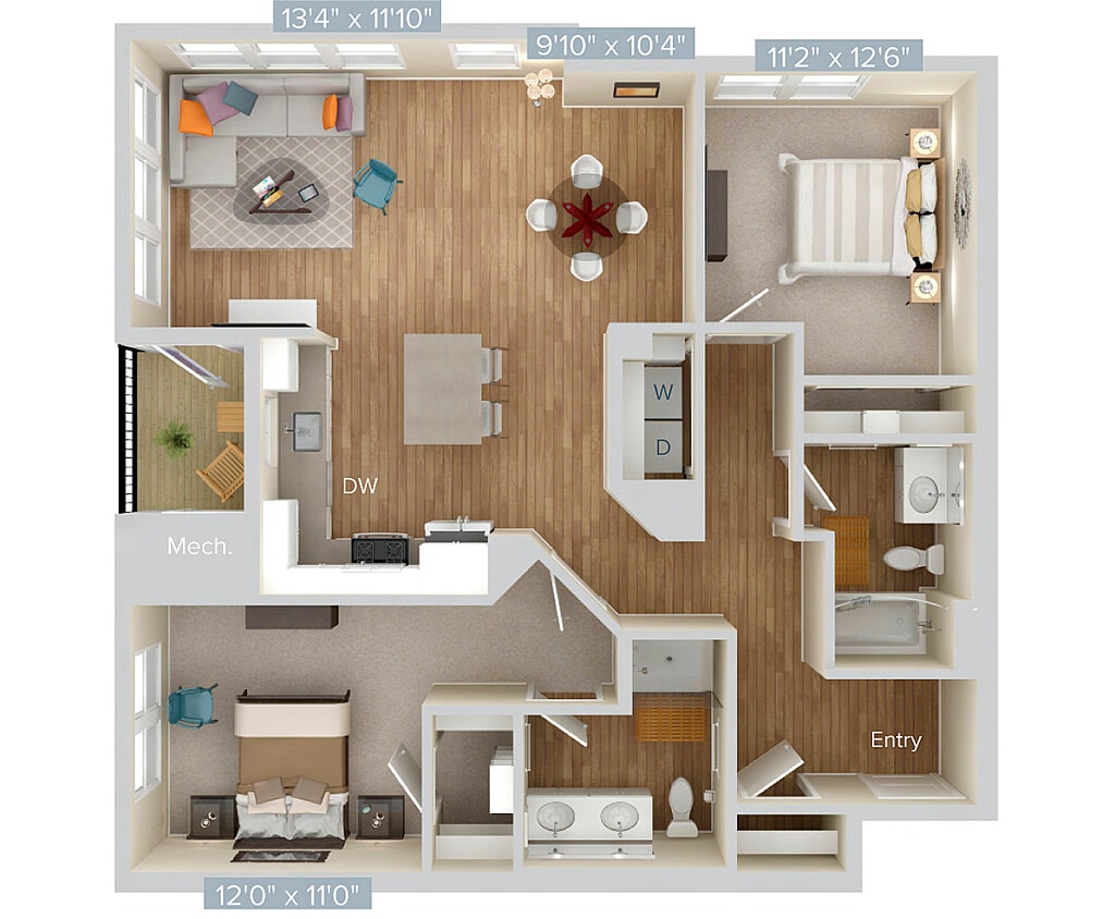 Floor Plan - B6-sc2x-1197