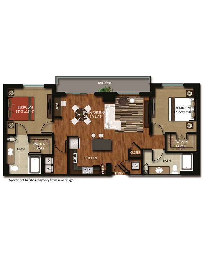 B4 1273 sqft - B4-R