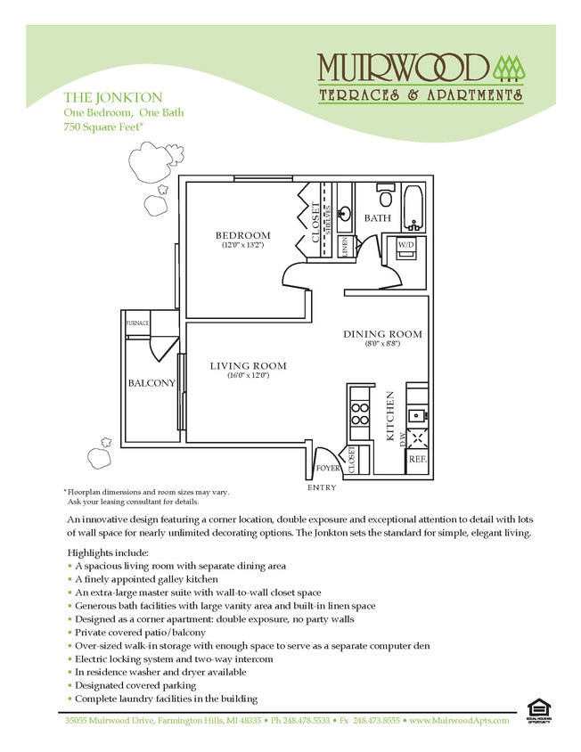 Floor Plan - The Jonkton