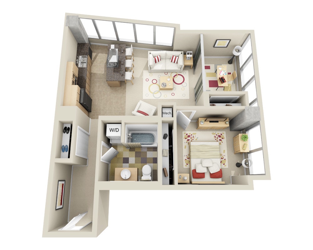 Floor Plan - Highrise A1N