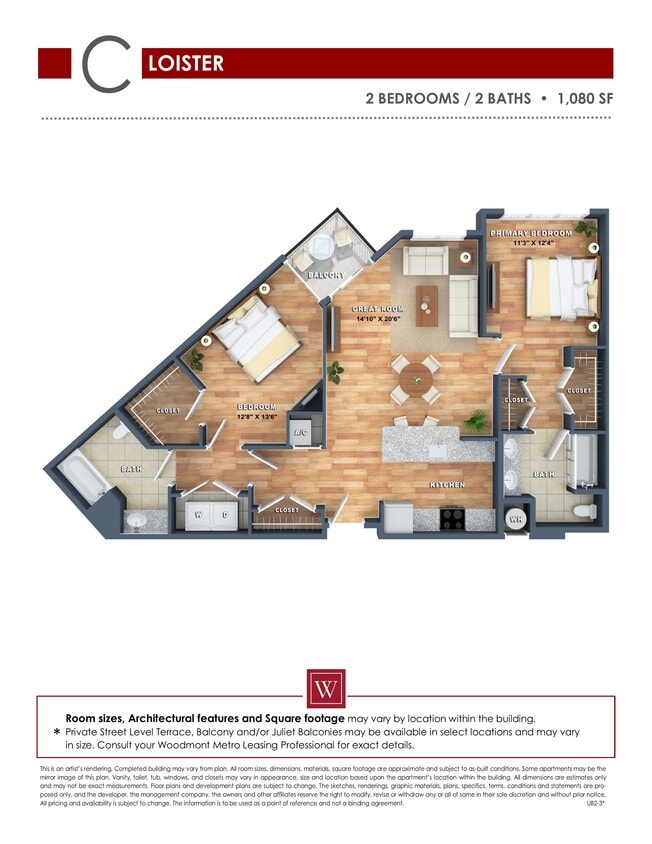 Floor Plan - Cloister