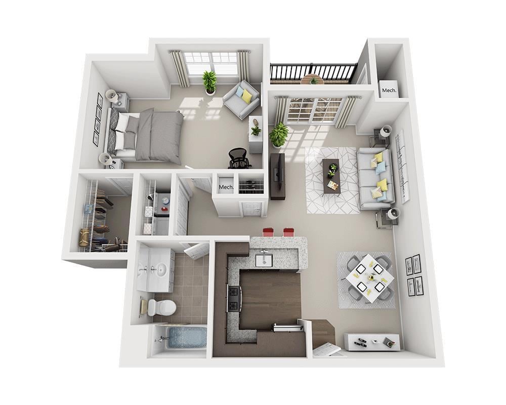Floor Plan - Aldritch (A1D)