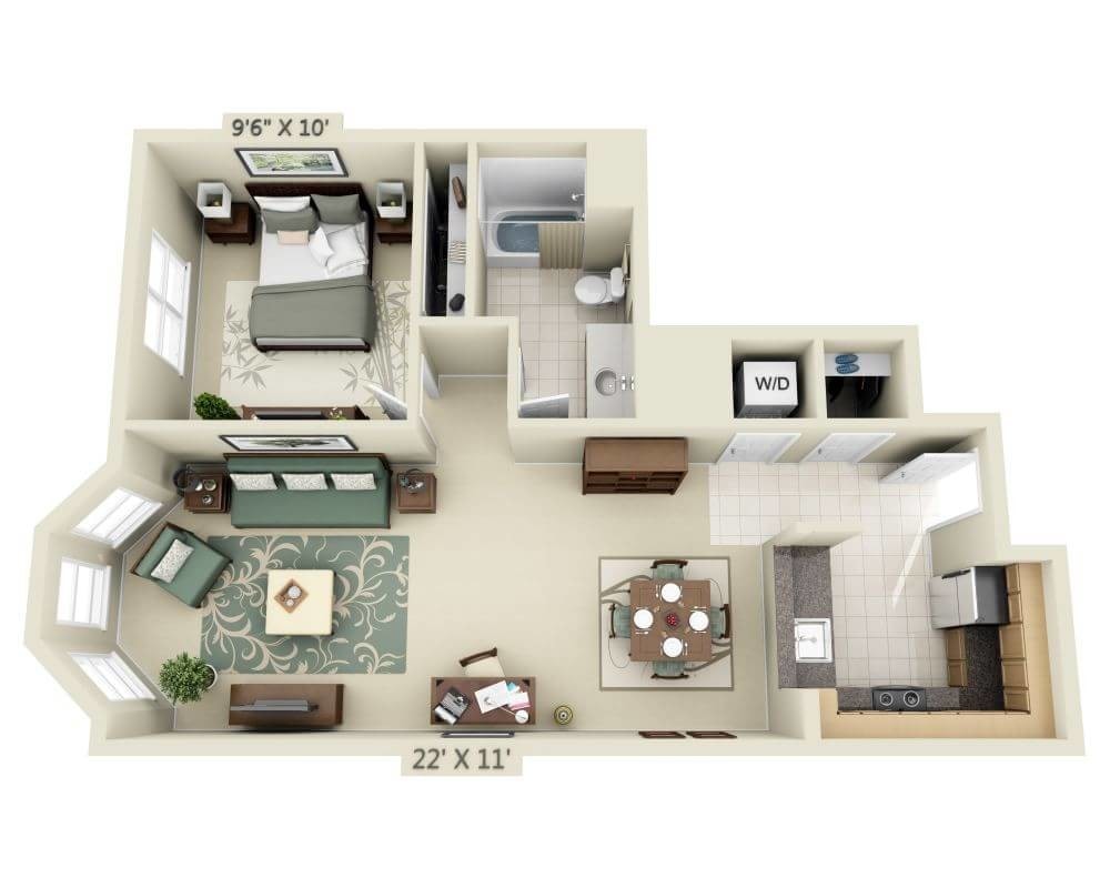 Floor Plan - Kimbell (P3 A1B)