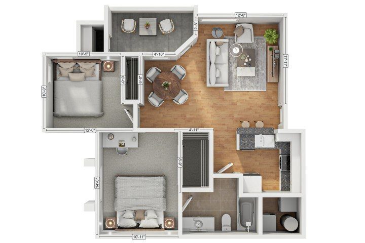Floor Plan - 2a1