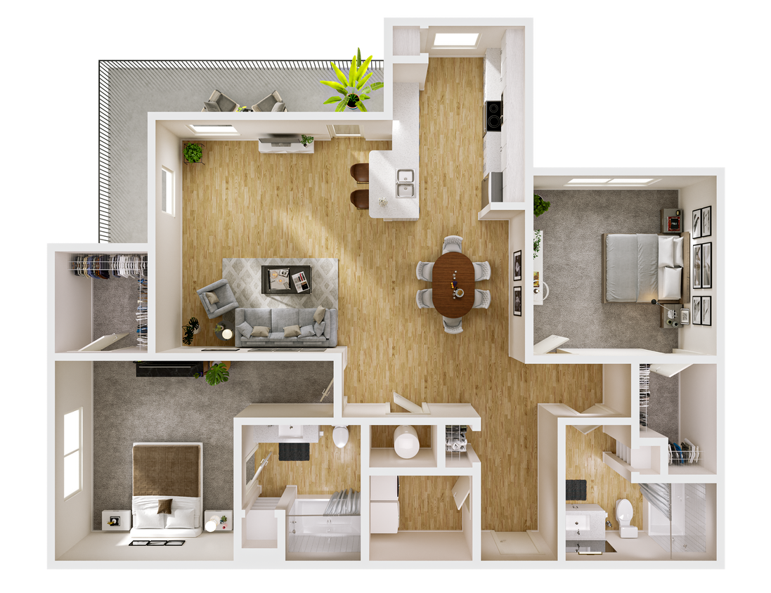 Floor Plan - B2D