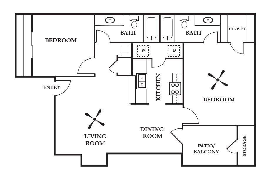 Charming Two Bdrm - Charming Two Bdrm