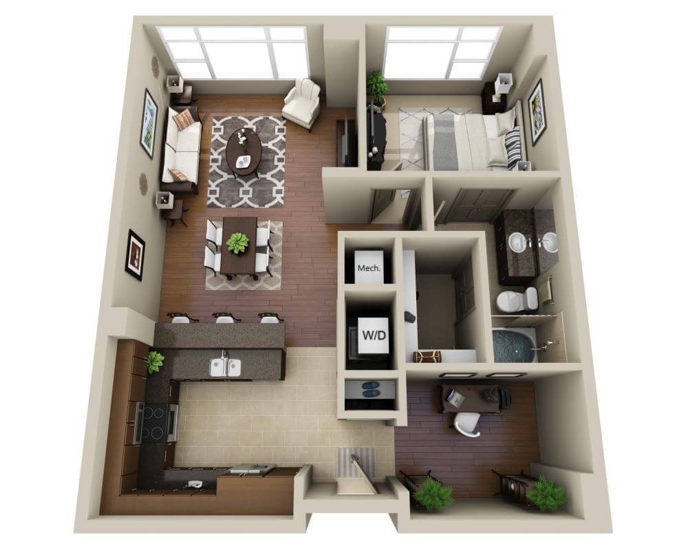 Floor Plan - Floorplan F