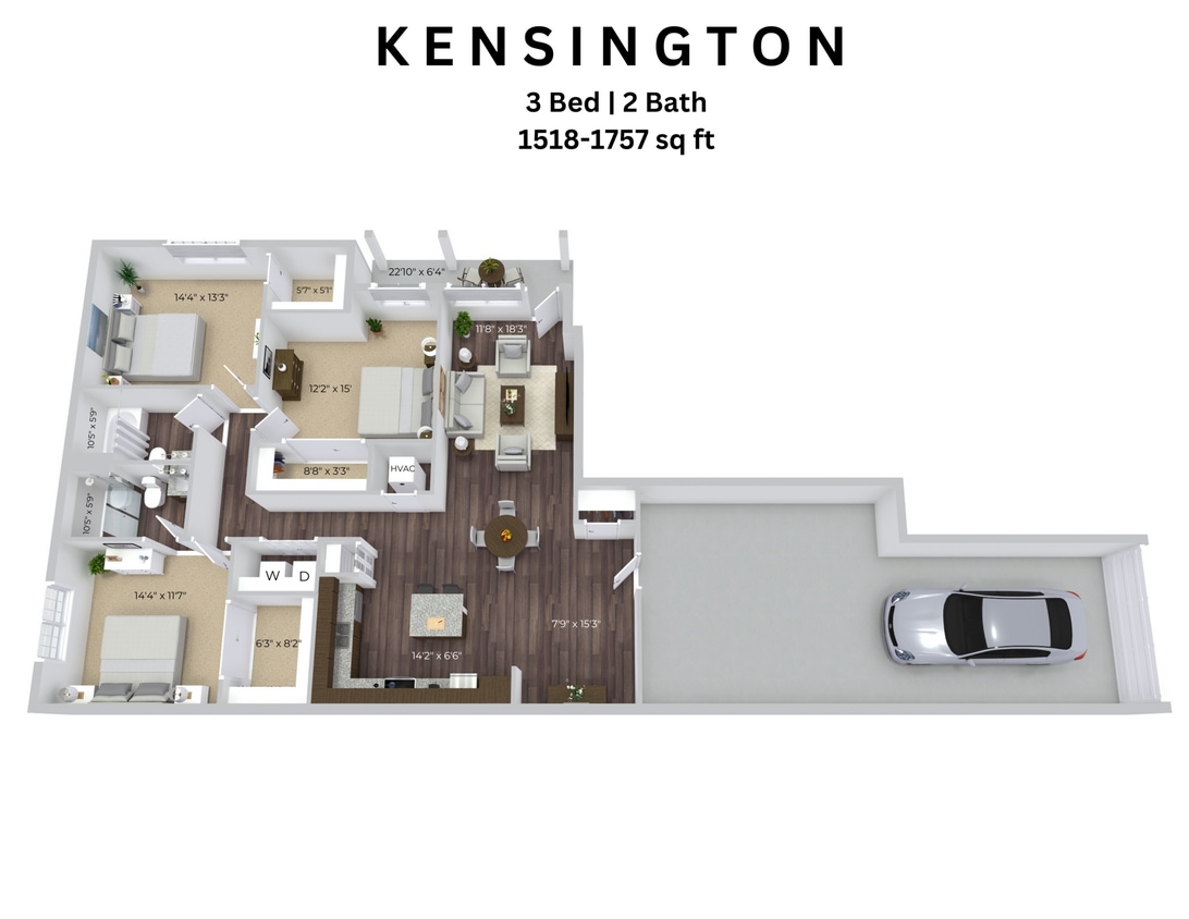 Floor Plan - Kensington