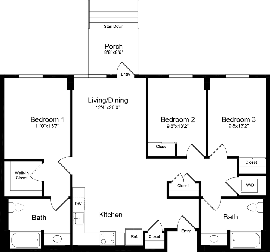 Floor Plan - 3A
