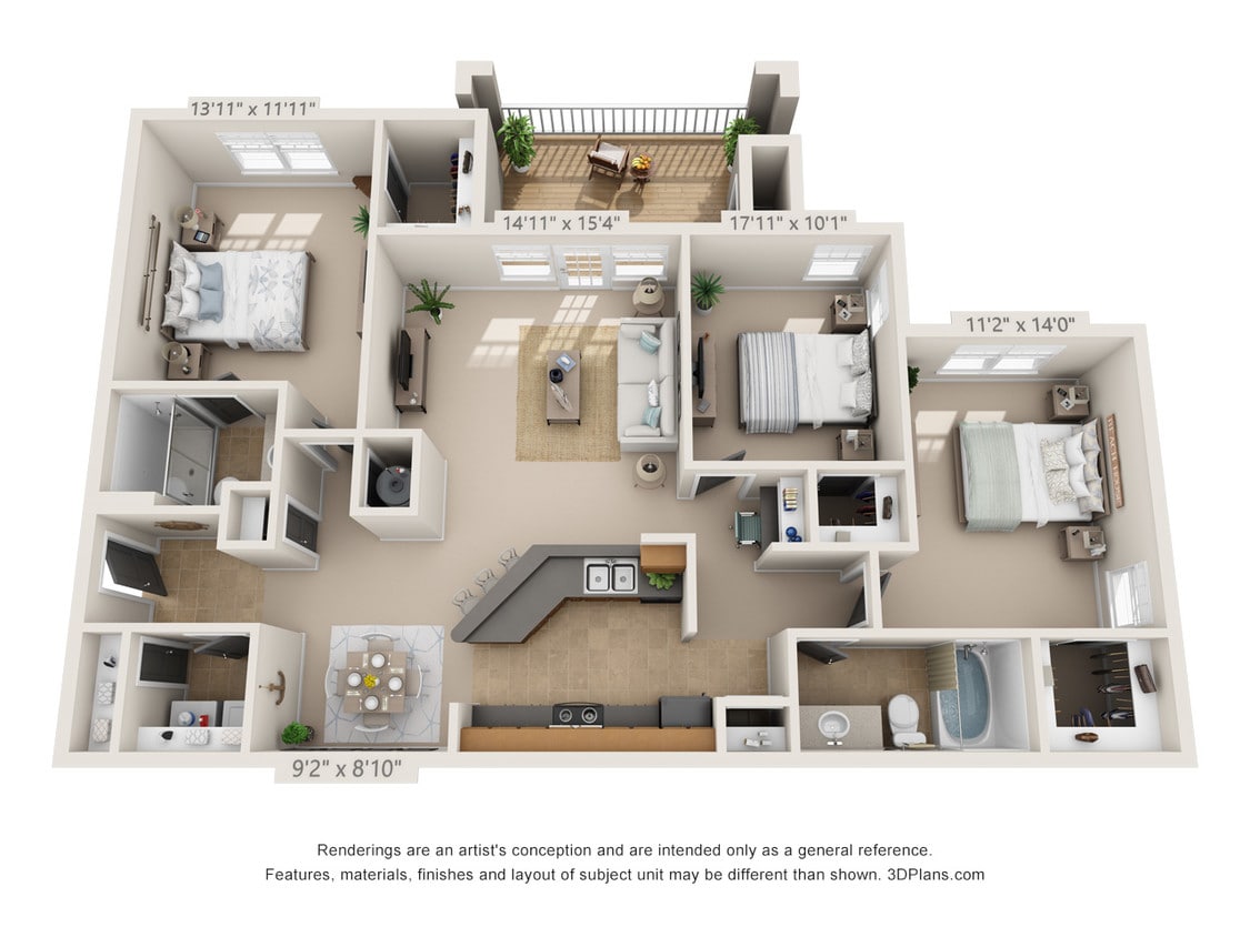 Floor Plan - The Craftsman