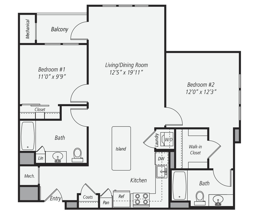 Floor Plan - B1a-X-1085