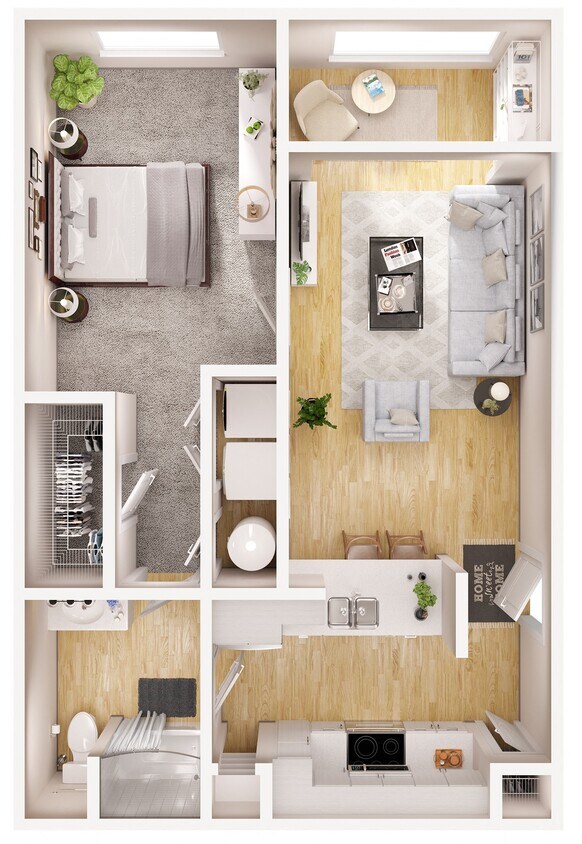 Floor Plan - 1C Renovation 2