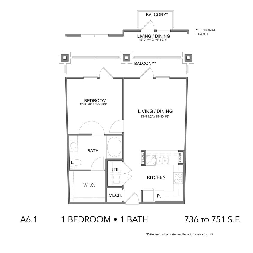 Floor Plan - A6.1