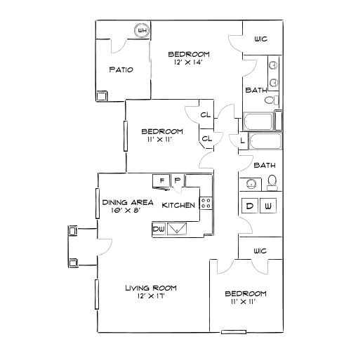 Floor Plan - Design 3A