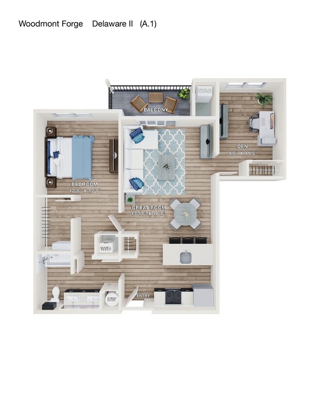 Floor Plan - Delaware Deluxe