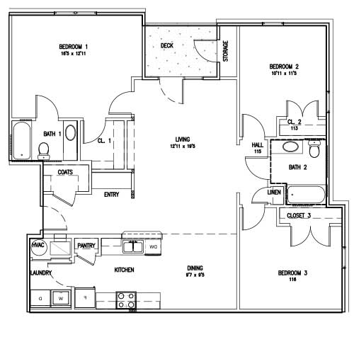 1425 Sq. Ft. - Southport